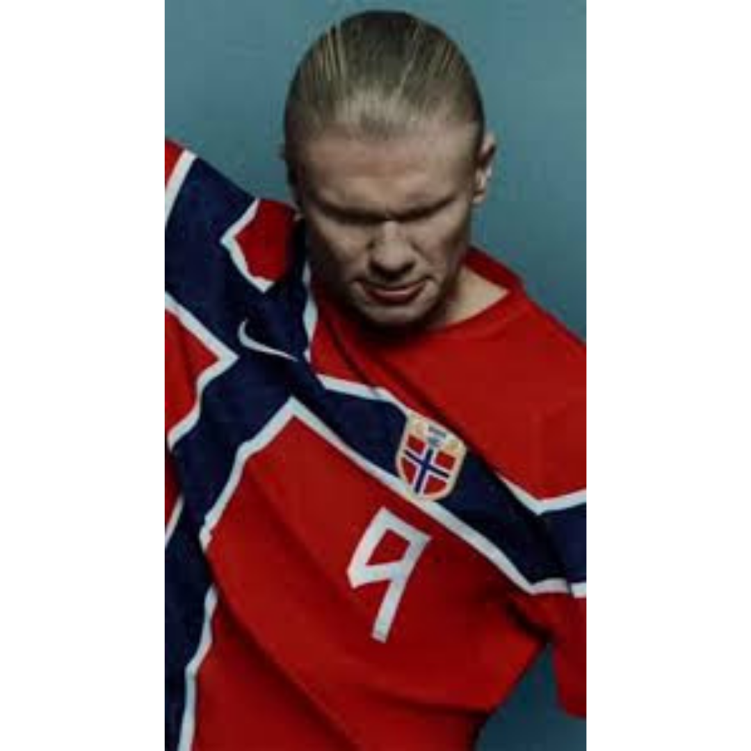 CAMISETA MUNDIAL NORUEGA HOME 2026/27 PERSONALIZACIÓN HAALAND