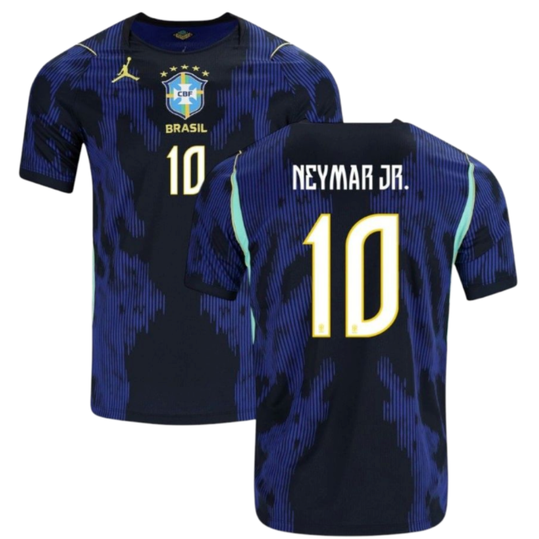 CAMISETA MUNDIAL BRASIL AWAY 2026/27 PERSONALIZACIÓN NEYMAR