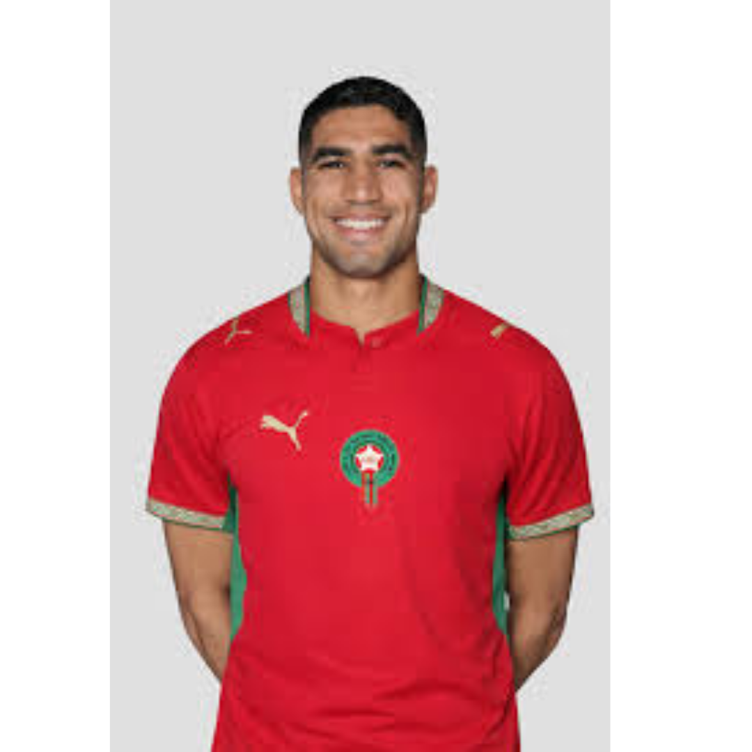CAMISETA MUNDIAL MARRUECOS HOME 2026/27 PERSONALIZACIÓN HAKIMI