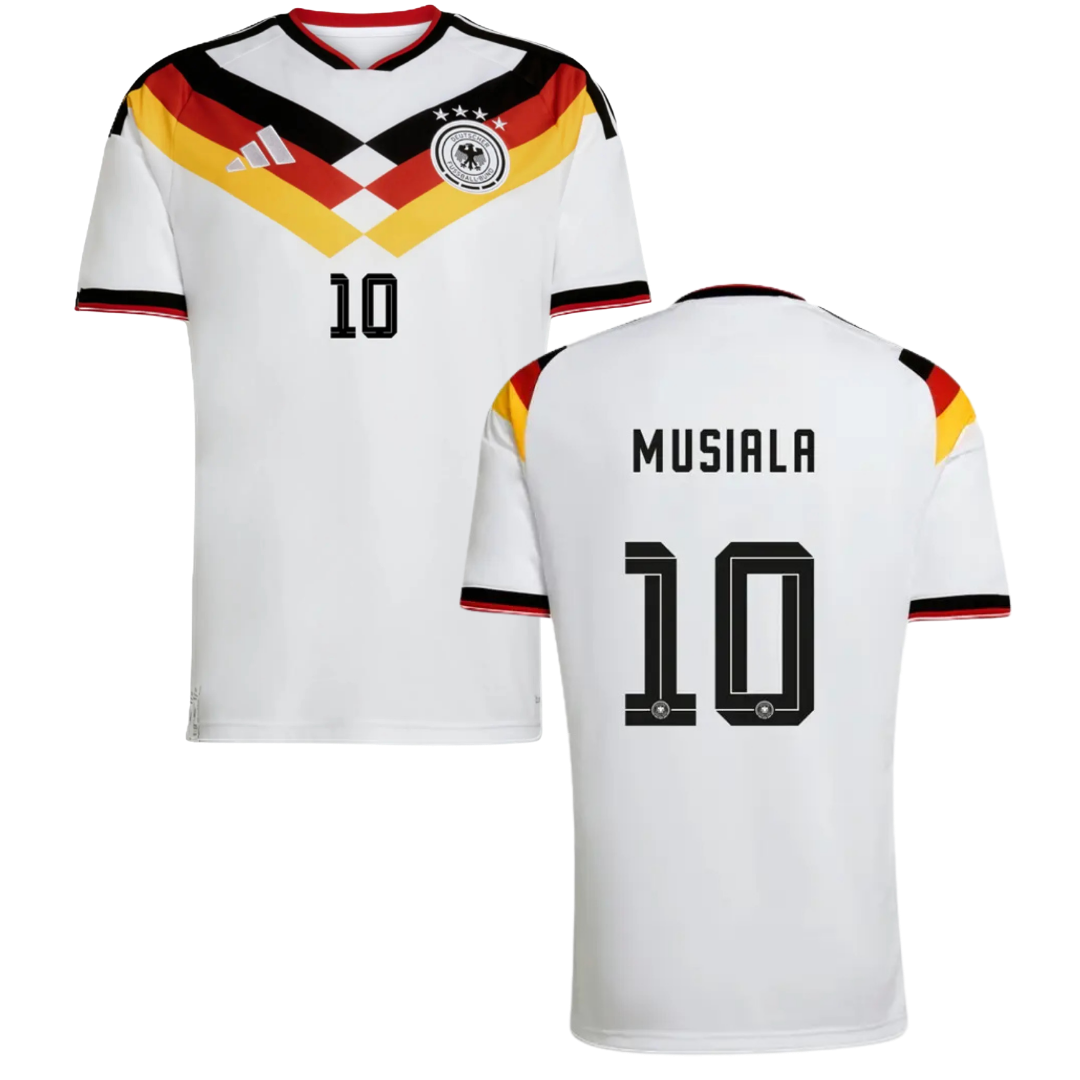 CAMISETA MUNDIAL ALEMANIA HOME 2026/27 PERSONALIZACIÓN MUSIALA