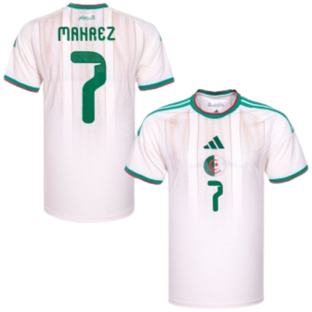 CAMISETA MUNDIAL ARGELIA AWAY 2026/27 PERSONALIZACIÓN MAHEZ