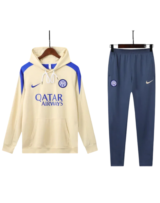 EQUIPACIÓN CHÁNDAL CON CAPUCHA INTER 2024/25