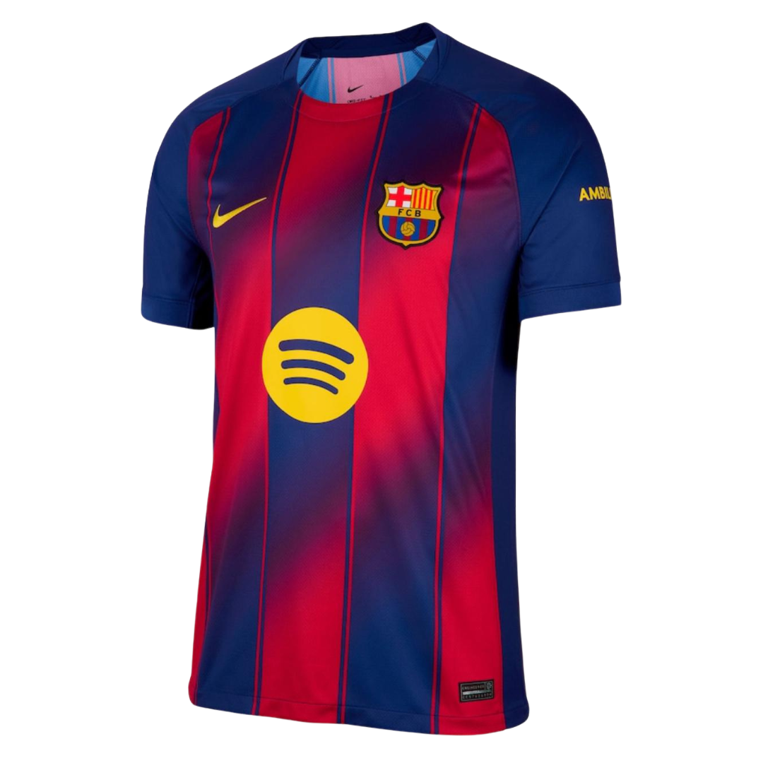 CAMISETA BARCELONA HOME LAMINE YAMAL 2025/26 SIN PARCHES