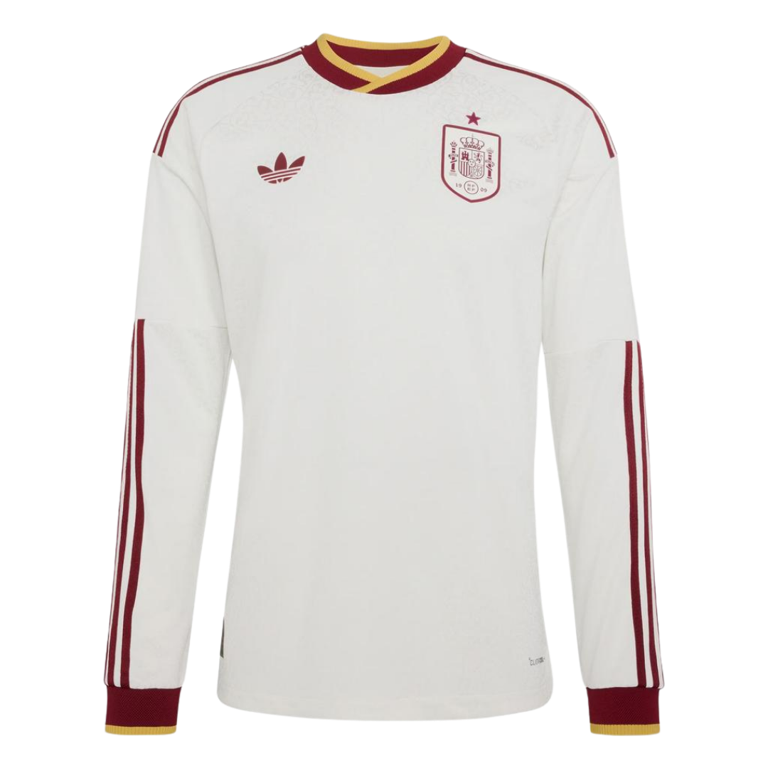 CAMISETA MUNDIAL ESPAÑA AWAY 2026/27 MANGA LARGA