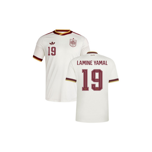 CAMISETA MUNDIAL ESPAÑA AWAY 2026/27 PERSONALIZACIÓN LAMINE YAMAL