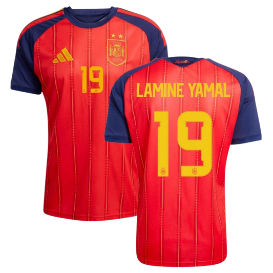 CAMISETA MUNDIAL ESPAÑA HOME 2026/27 PERSONALIZACIÓN LAMINE YAMAL