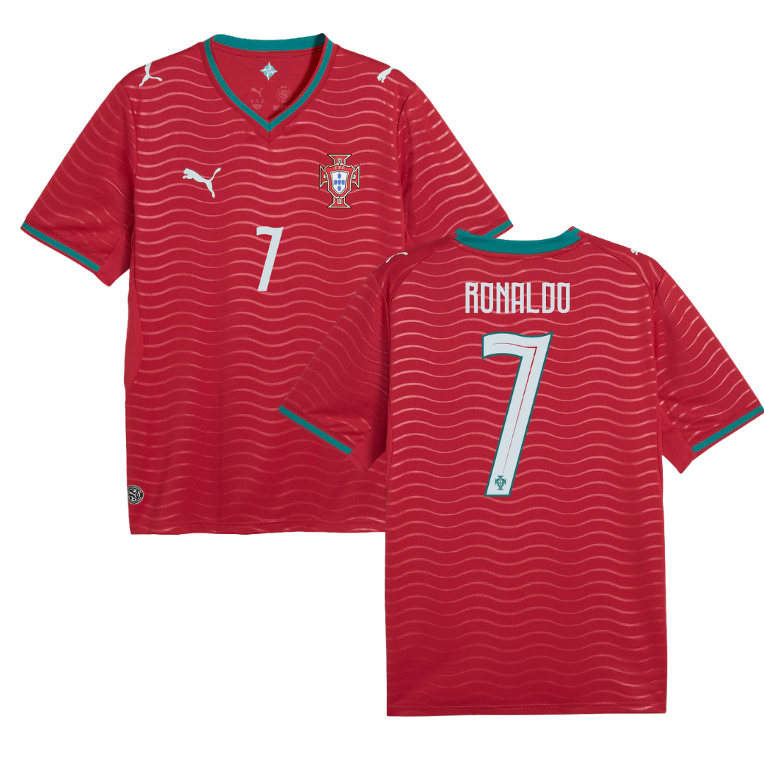 CAMISETA MUNDIAL PORTUGAL HOME 2026/27 PERSONALIZACIÓN RONALDO